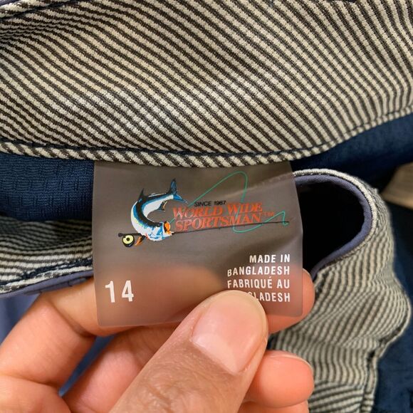 World Wide Sportsman Skort Womens 14 Shark A Line Pockets Lightweight Mini - Picture 6 of 12